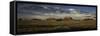 Monument Valley Panorama-Steve Gadomski-Framed Stretched Canvas