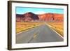 Monument Valley Route 163-snoofek-Framed Photographic Print