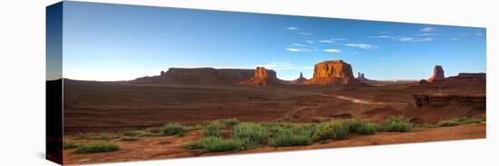 Monument Valley Sundown-Steve Gadomski-Stretched Canvas