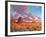 Monument Valley Sunset-Patty Baker-Framed Art Print