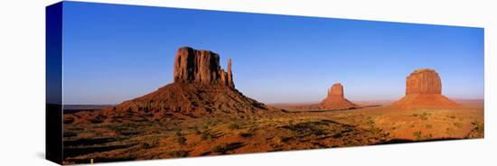 Monument Valley Tribal Park, Navajo Reservation, Arizona, USA-null-Stretched Canvas