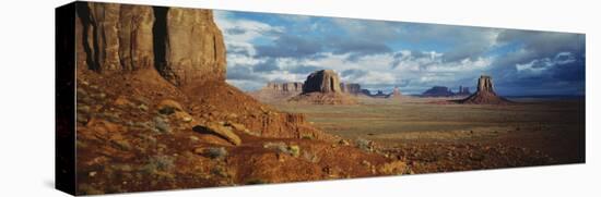 Monument Valley, Utah, Arizona, USA-null-Stretched Canvas