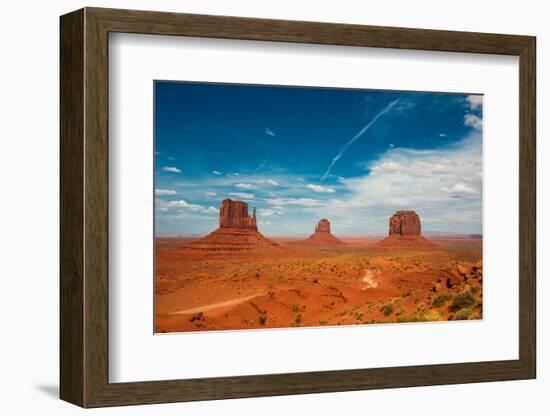 Monument Valley, Utah, United States of America, North America-Laura Grier-Framed Photographic Print