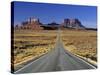 Monument Valley, Utah, USA-Gavin Hellier-Stretched Canvas