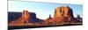 Monument Valley Vista-Douglas Taylor-Mounted Premium Giclee Print