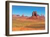 Monument Valley West and East Mittens Butte Utah National Park-lucky-photographer-Framed Photographic Print