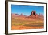 Monument Valley West and East Mittens Butte Utah National Park-lucky-photographer-Framed Photographic Print