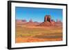 Monument Valley West and East Mittens Butte Utah National Park-lucky-photographer-Framed Photographic Print