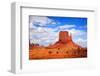 Monument Valley West Thumb-null-Framed Art Print