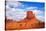 Monument Valley West Thumb-null-Stretched Canvas
