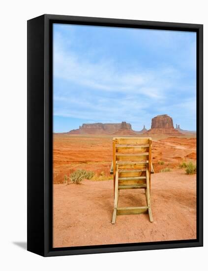 Monument Valley XVIII-Bethany Young-Framed Stretched Canvas