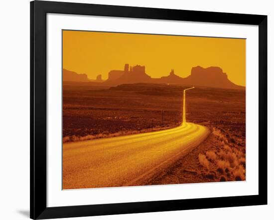 Monument Valley-Marco Paoluzzo-Framed Art Print