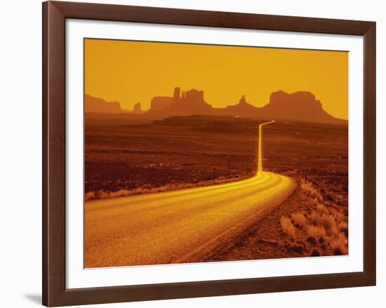 Monument Valley-Marco Paoluzzo-Framed Art Print