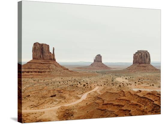Monument Valley-Natalie Allen-Stretched Canvas