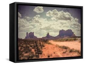 Monument Valley-Andrea Costantini-Framed Stretched Canvas