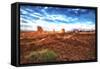 Monument Valley-Philippe Hugonnard-Framed Stretched Canvas