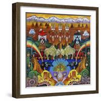 Monument Valley-Bill Bell-Framed Giclee Print