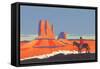 Monument Valley-null-Framed Stretched Canvas