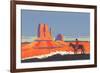 Monument Valley-null-Framed Premium Giclee Print