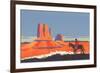 Monument Valley-null-Framed Art Print