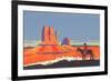 Monument Valley-null-Framed Art Print