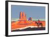 Monument Valley-null-Framed Art Print