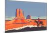 Monument Valley-null-Mounted Art Print