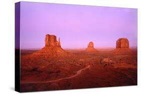 Monument Valley-Charles Bowman-Stretched Canvas