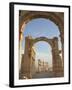 Monumental Arch, Archaelogical Ruins, Palmyra, Unesco World Heritage Site, Syria, Middle East-Christian Kober-Framed Photographic Print