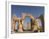 Monumental Arch, Archaelogical Ruins, Palmyra, Unesco World Heritage Site, Syria, Middle East-Christian Kober-Framed Photographic Print