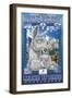 Monumental Blue, South Dakota Democrats-Richard Kelly-Framed Art Print