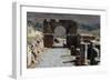 Monumental Gate and Beginning of Cardo-null-Framed Giclee Print