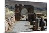 Monumental Gate and Beginning of Cardo-null-Mounted Giclee Print