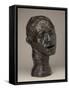 Monumental Head of Pierre De Wissant, Modeled circa 1884-1885, Enlarged circa 1909, Musée Rodin Cas-Auguste Rodin-Framed Stretched Canvas