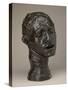 Monumental Head of Pierre De Wissant, Modeled circa 1884-1885, Enlarged circa 1909, Musée Rodin Cas-Auguste Rodin-Stretched Canvas