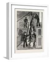 Monumental Pillar on Beechey Island to the Memory of Lieutenant Bellot and Other Explorers, 1854-null-Framed Giclee Print