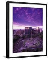 Monumento a La Indepencia, Mexico City-Walter Bibikow-Framed Premium Photographic Print