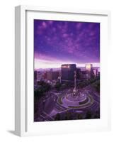 Monumento a La Indepencia, Mexico City-Walter Bibikow-Framed Photographic Print