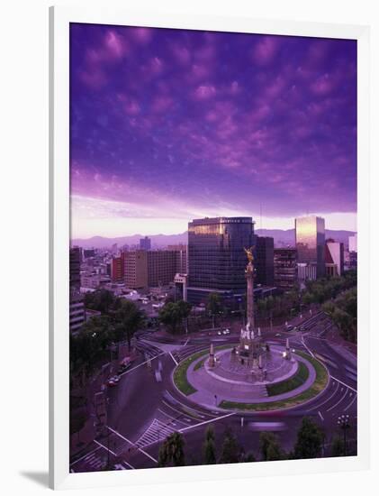 Monumento a La Indepencia, Mexico City-Walter Bibikow-Framed Photographic Print