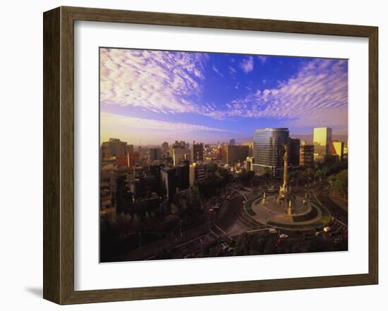 Monumento a La Independencia, Mexico City-Walter Bibikow-Framed Premium Photographic Print