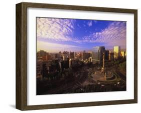 Monumento a La Independencia, Mexico City-Walter Bibikow-Framed Premium Photographic Print