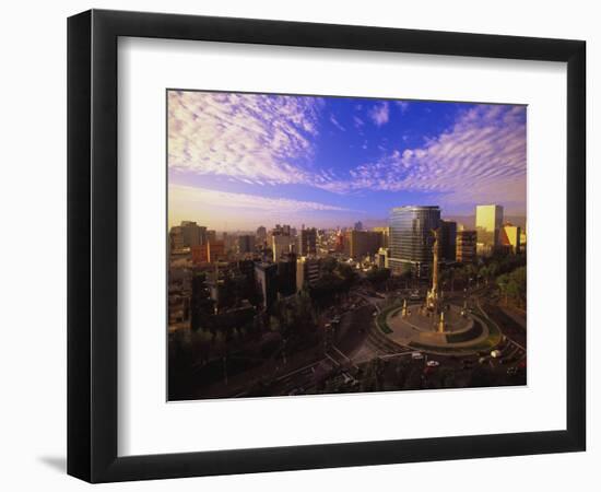 Monumento a La Independencia, Mexico City-Walter Bibikow-Framed Photographic Print