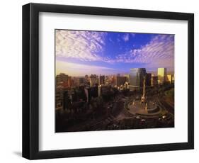 Monumento a La Independencia, Mexico City-Walter Bibikow-Framed Photographic Print