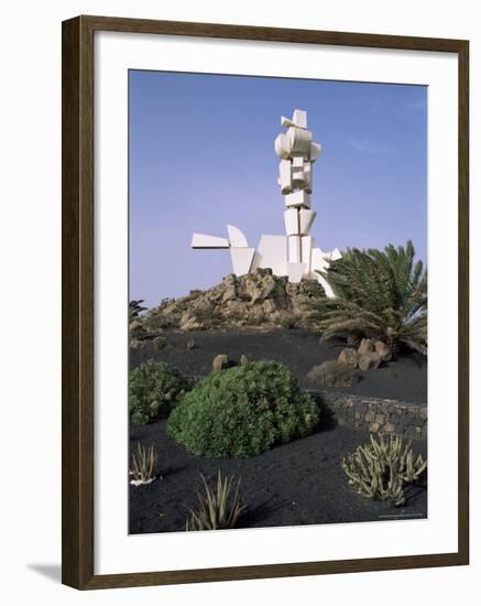 Monumento Al Campesino, Lanzarote, Canary Islands, Spain-Hans Peter Merten-Framed Photographic Print