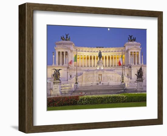 Monumento Vittorio Emanuele Ii, Piazza Venezia, Rome, Lazio, Italy-Rainer Mirau-Framed Photographic Print