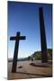 Monuments at Praca do Papa (Pope's Square), Belo Horizonte, Minas Gerais, Brazil, South America-Ian Trower-Mounted Photographic Print