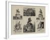 Monuments in Vienna-null-Framed Giclee Print