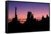 Monuments of the Valley at Dawn, Arizona-Vincent James-Framed Stretched Canvas