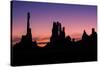 Monuments of the Valley at Dawn, Arizona-Vincent James-Stretched Canvas