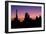 Monuments of the Valley at Dawn, Arizona-Vincent James-Framed Photographic Print